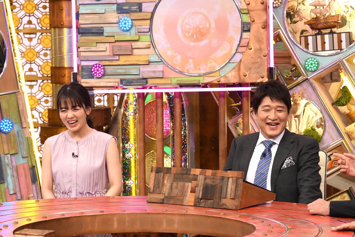 伊原六花さんと林修さん ©ABCテレビ