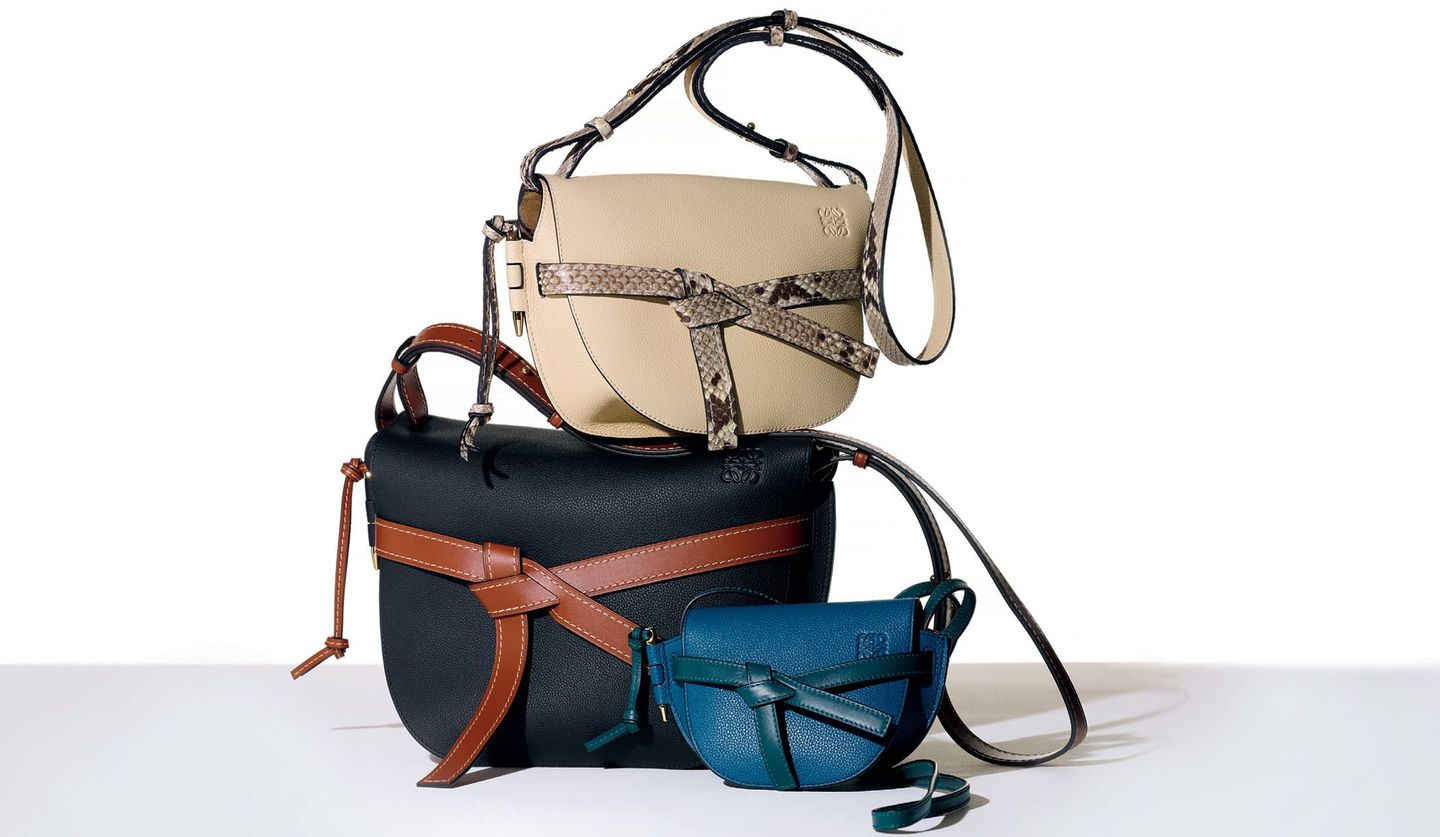 LOEWE ロエベ ゲート ショルダーバッグ ミニバッグ-