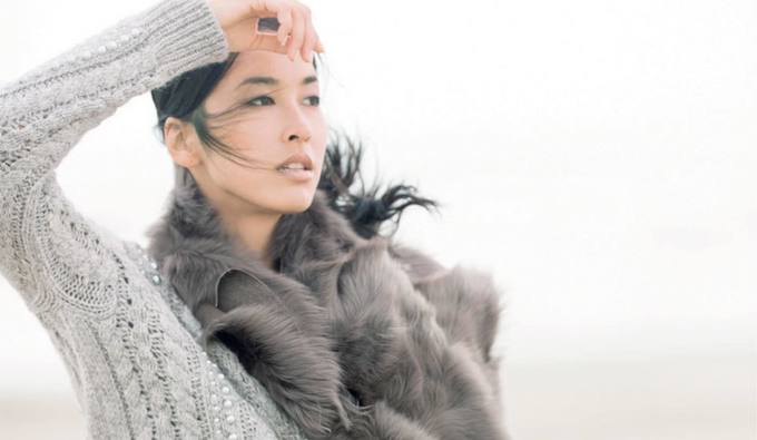 美品☆定価120万円 エスカーダ ESCADA 最高級毛皮 ごて シルバーフォックス