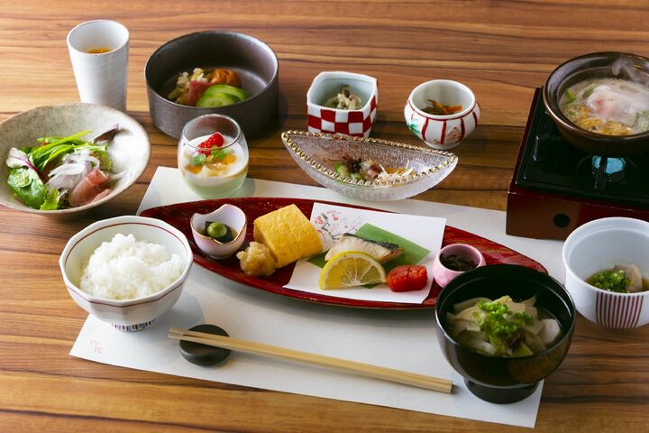 朝食一例