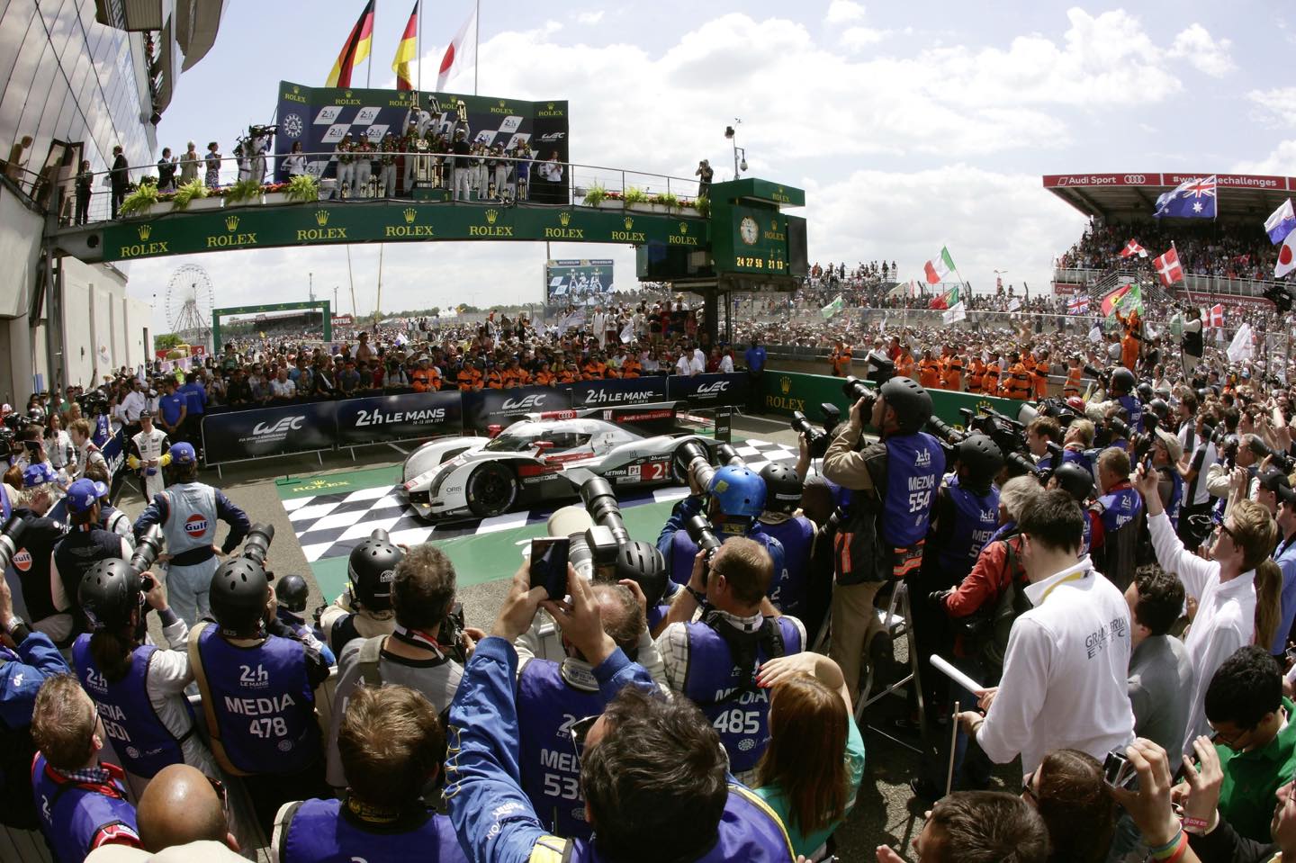 ルマンのLMP1クラスで常勝だったR18 e-tron。