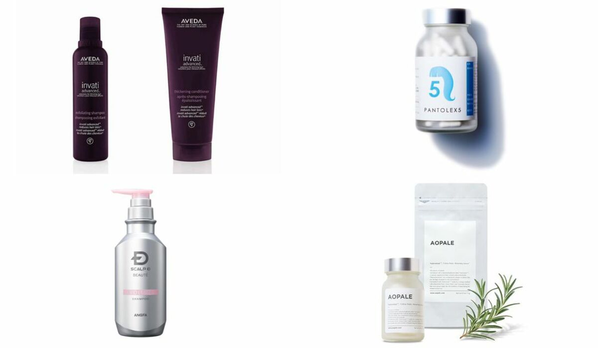 抜け毛・薄毛対策｜シャンプーやサプリメント、マッサージで抜け毛や