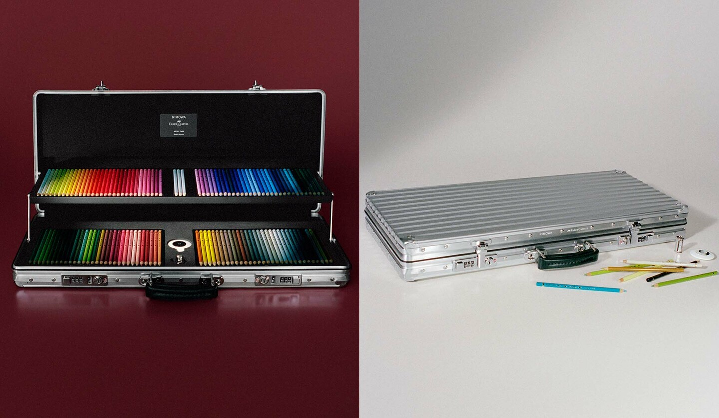 限定品「RIMOWA × Faber-Castellアーティストケース」の商品カット