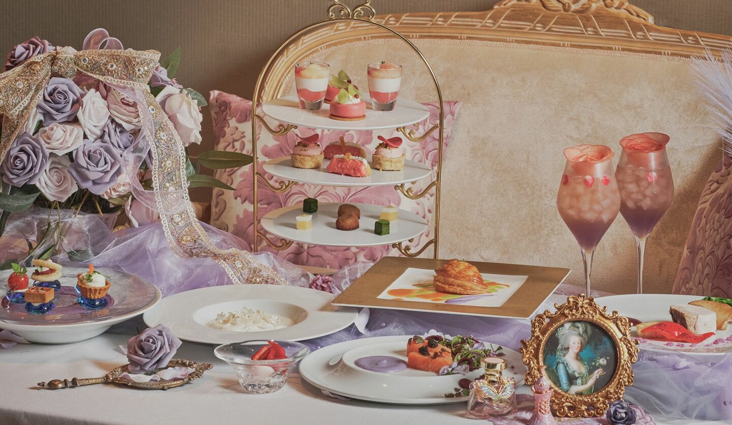 「ホテル インターコンチネンタル 東京ベイシーズナルコース「Salon de Marie Antoinette」