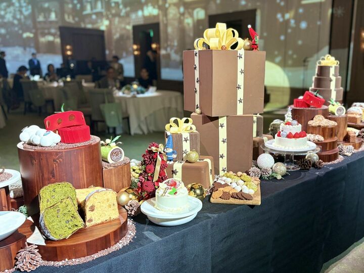 クリスマスケーキ_1,スイーツ_1,いちご_1,チョコレート_1,ホテル_1,東京_1