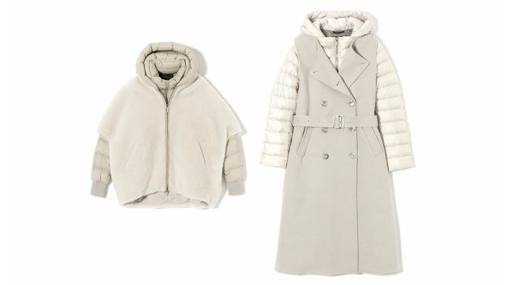 ムーレーのダウンウエア2種