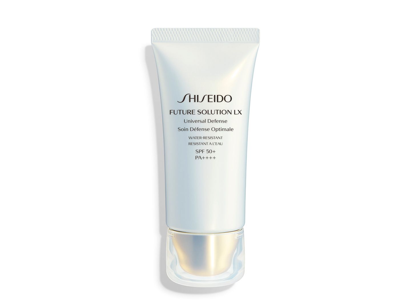 SHISEIDO フューチャーソリューション LX ユニバーサル ディフェンスe SPF50+・PA++++ 55g ¥9,500