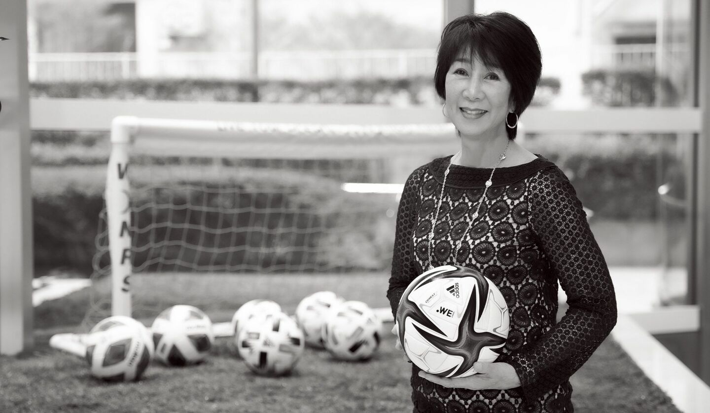 公益社団法人 日本女子プロサッカーリーグ チェア 岡島喜久子さん