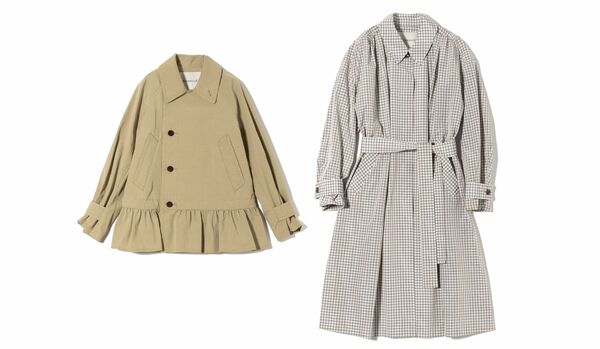 「デパリエ」の春待ちアウター｜大人の甘さを軽やかに演出！ 装いにモダンな個性を灯すブルゾン＆コート