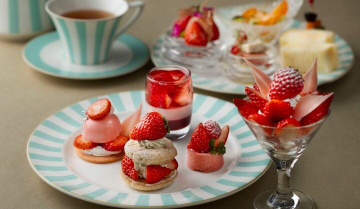 東京ステーションホテルの「いちごアフタヌーンティー」