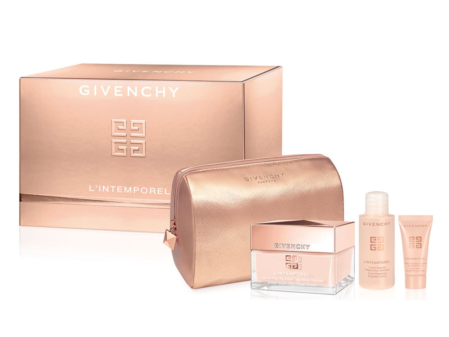 ランタンポレル キット ¥21,000(税抜・11月3日より限定発売中)セット内容:ランタンポレル クリーム50ml(現品)、ランタンポレル ローション35ml、ランタンポレル アイ5ml、ランタンポレル オリジナル ポーチ