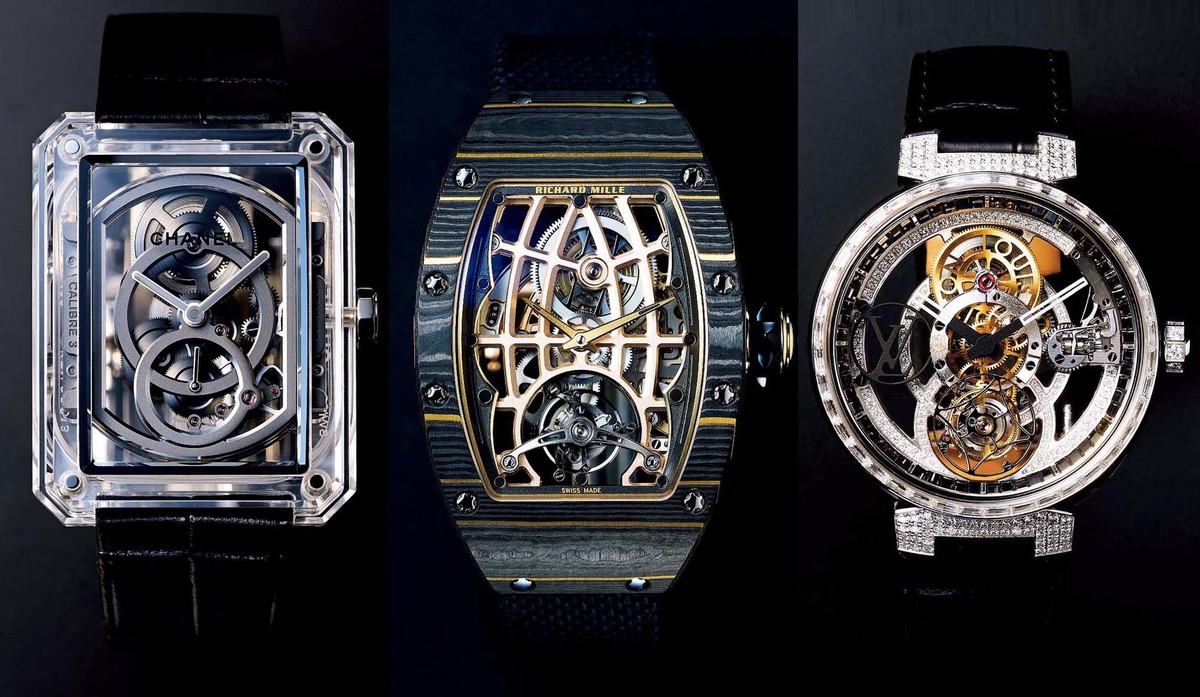 スケルトンウォッチは、ムーブメントの美しさを極限まで表現する