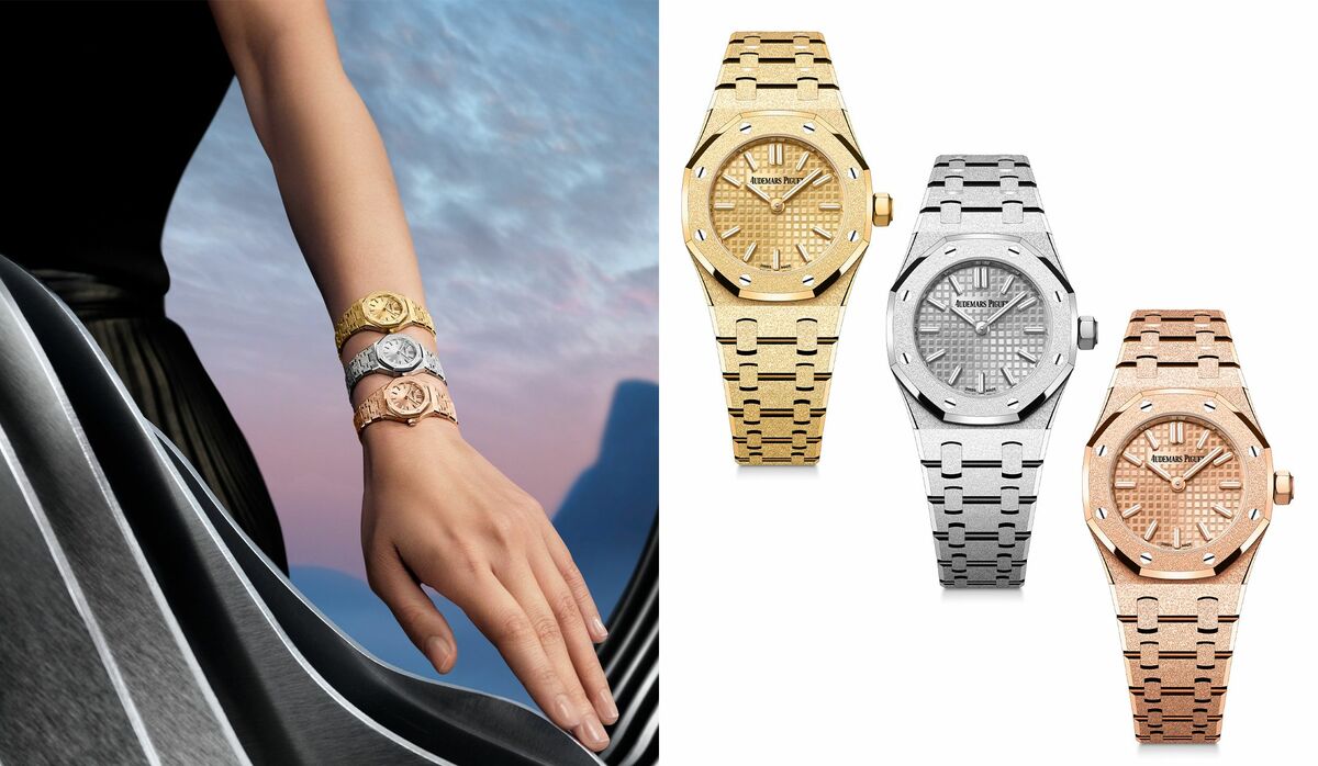 AUDEMARS PIGUET オーデマピゲ 腕時計 ロイヤルオーク レディース 速報！【オーデマ ピゲ】永遠の名品“ロイヤル オーク”から、23mmのミニ