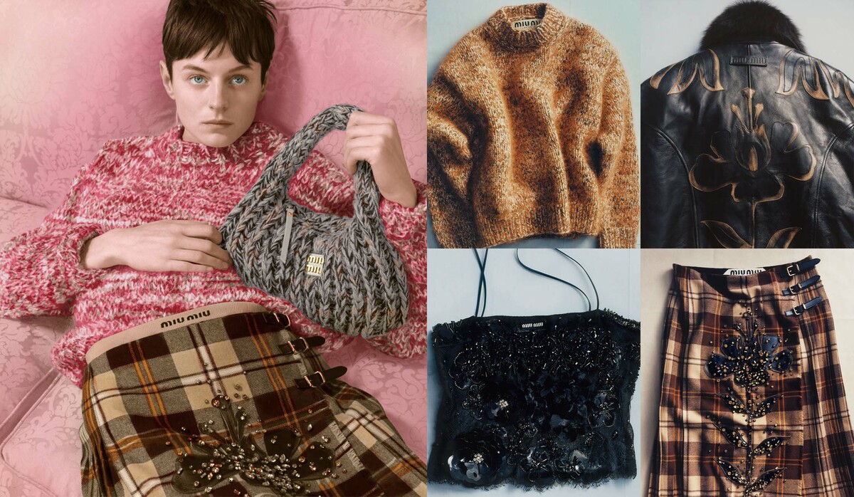 【一瞬でコーデが決まる！】MIUMIU チェックテックブルゾン 一瞬でコーデが決まる！】MIUMIU チェックテックブルゾン 一瞬で