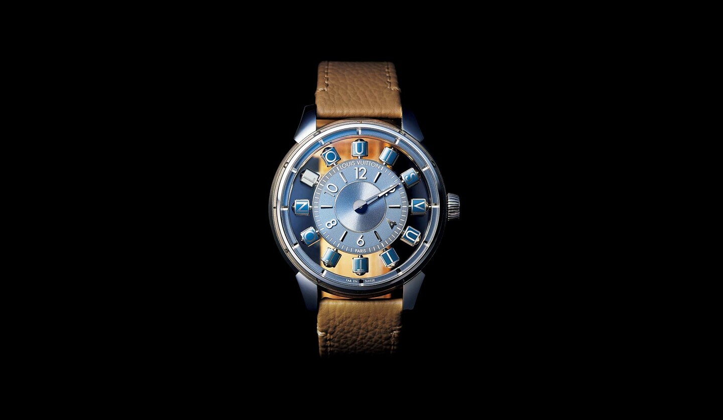 ルイ・ヴィトンの時計『タンブール タイコスピン・タイム エアー』