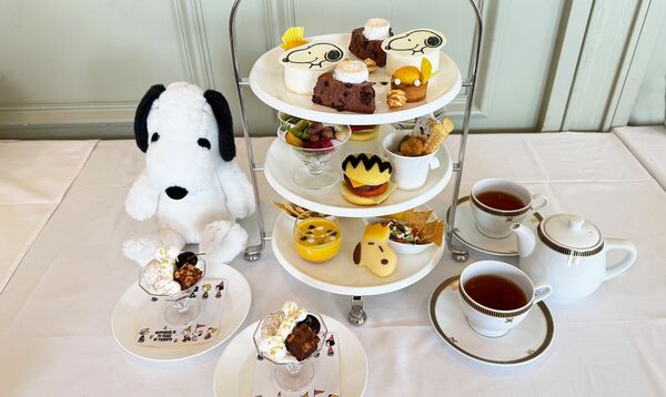 帝国ホテル 東京『PEANUTS』誕生75周年コラボレーションメニュー｜スヌーピーなどをモチーフにした料理やスイーツを堪能！