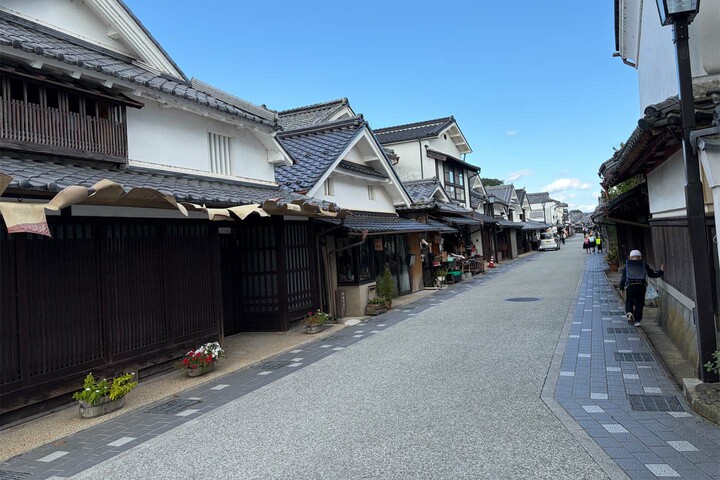 鈴木美恵さんが撮影した城下町の写真