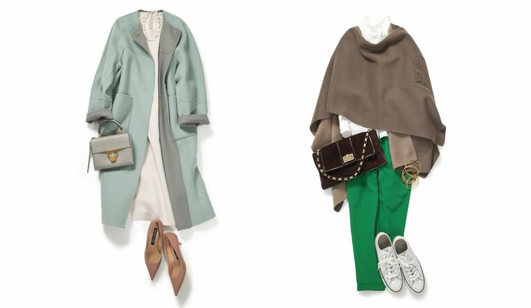 人気スタイリストがおすすめする「淡色アウター」の装い