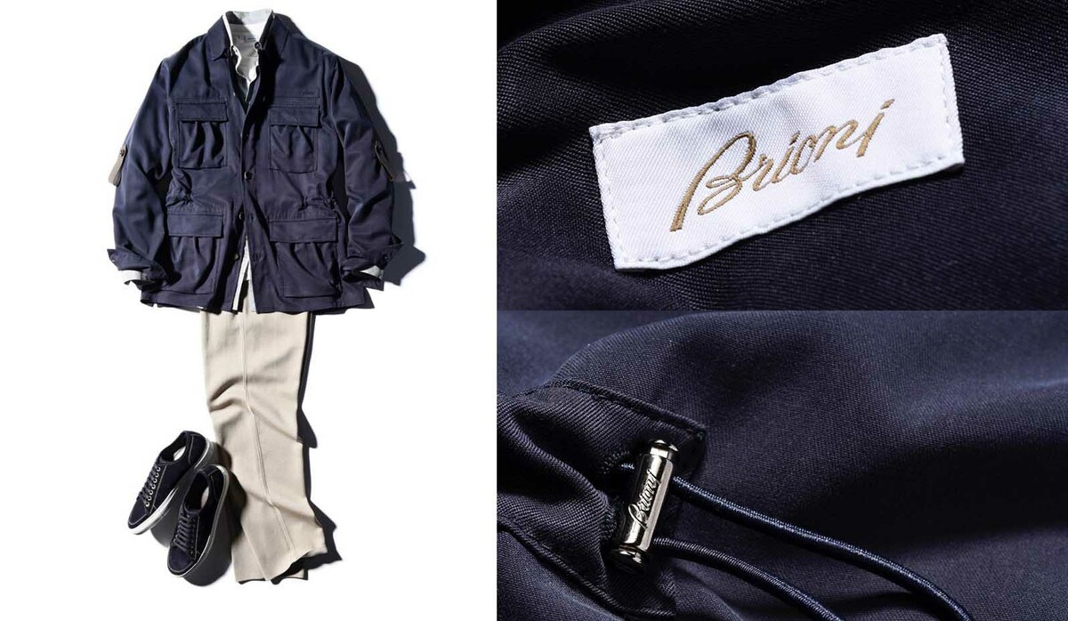 男を格好良く見せる ブリオーニのサファリシャツ Men S Precious メンズプレシャス
