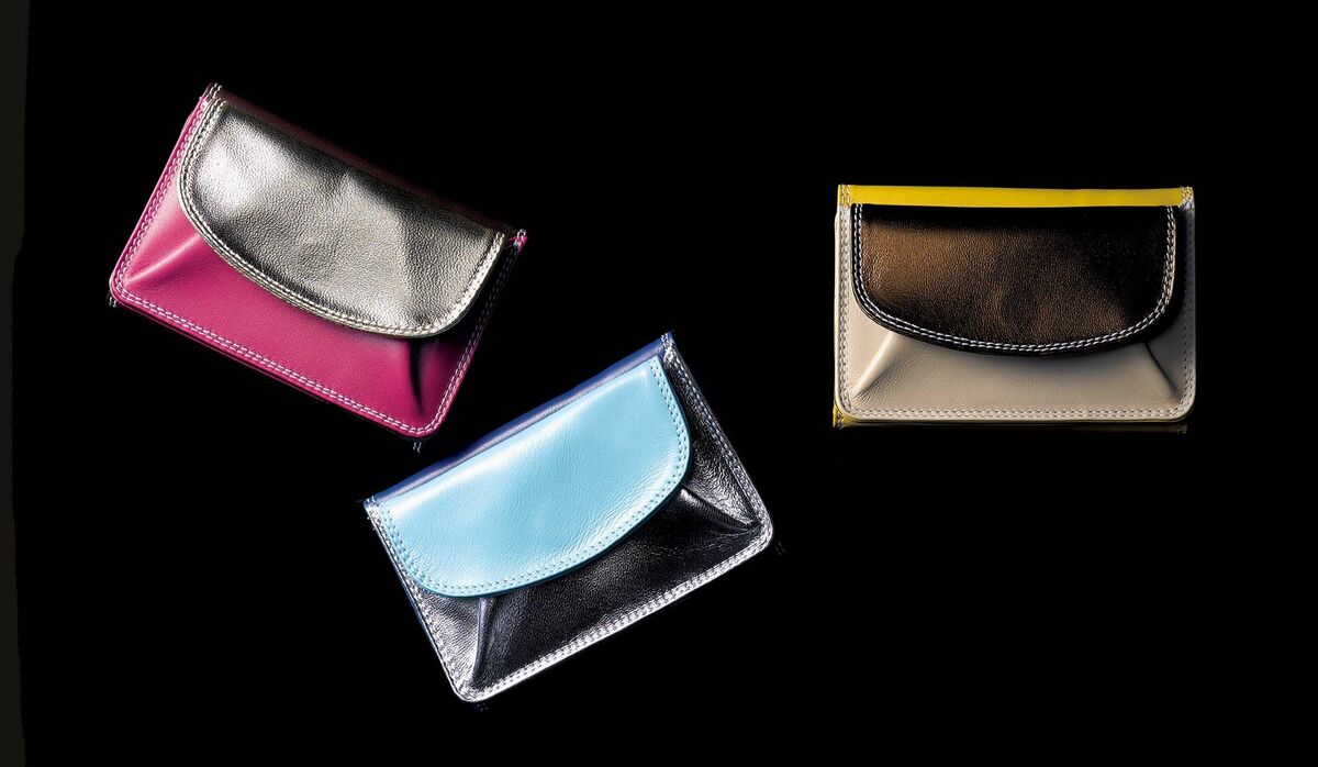 ♪ ANTONINI アントニーニ 和光 WAKO 三つ折り財布 本革 ２個組 未使用】和光 アントニーニ Antonini ピンク レザー 二つ折り