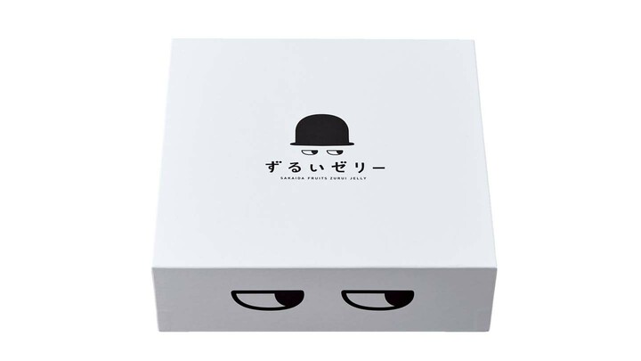 サカイダフルーツのスイーツ「ずるいゼリー」のパッケージ