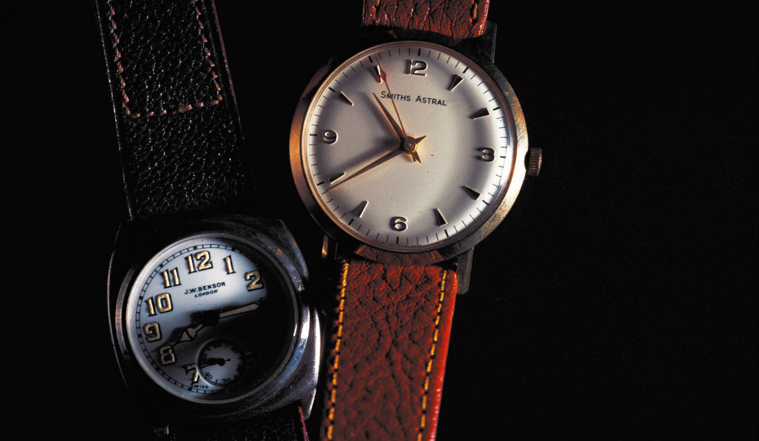 英国時計ブランド「スミス」と「J.Wベンソン」のヴィンテージモデル