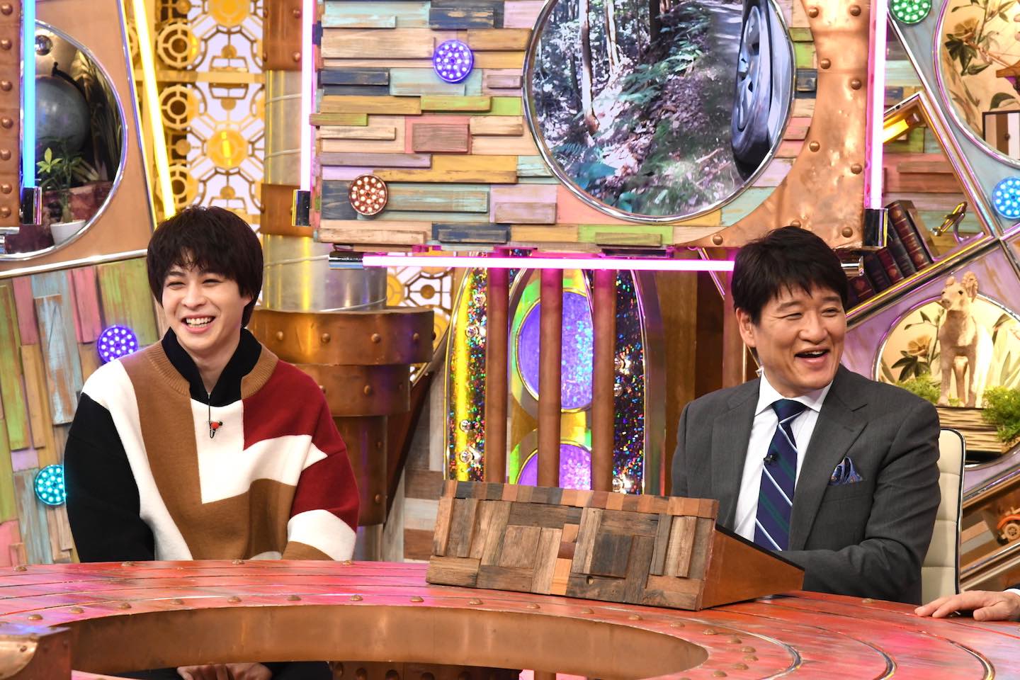 西銘駿さんさんと林修先生 ©ABCテレビ