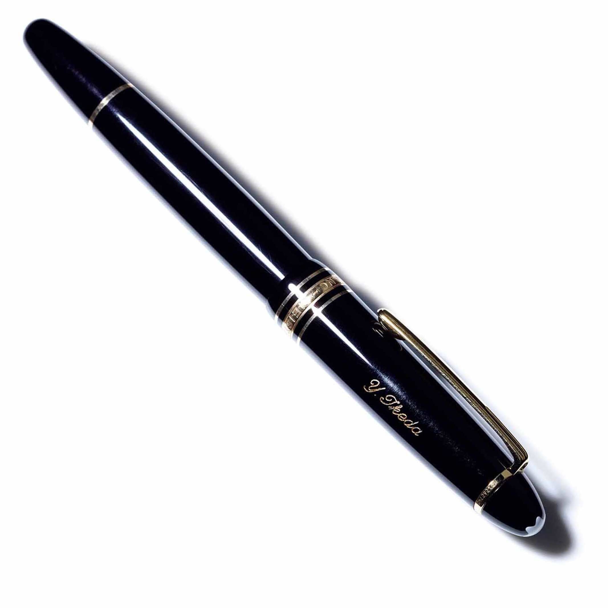 エングレービング代は¥3,000。納期は約10日間。¥74,000(モンブラン コンタクトセンター)