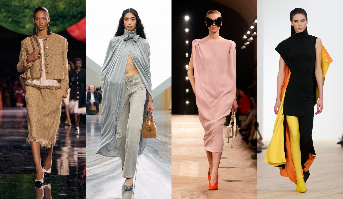 「シャネル」「ディオール」「バレンシアガ」「ロエベ」の2026年春夏コレクションのルック