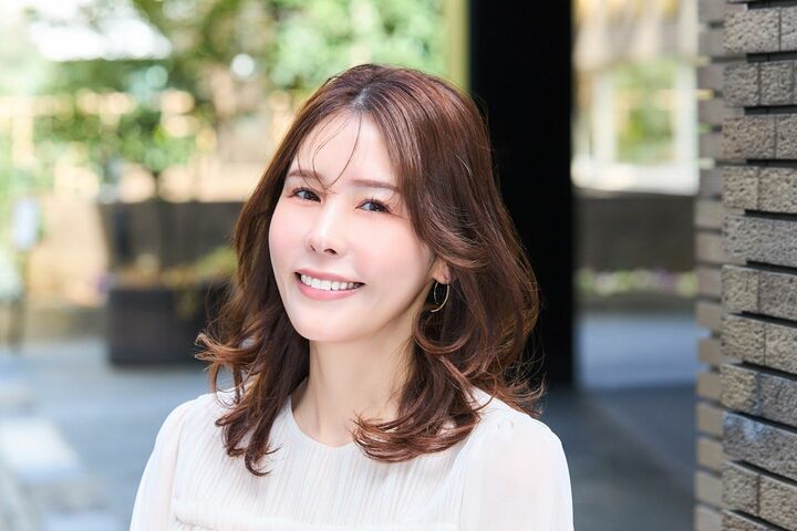 40代　髪型_1,ミディアムヘア_1