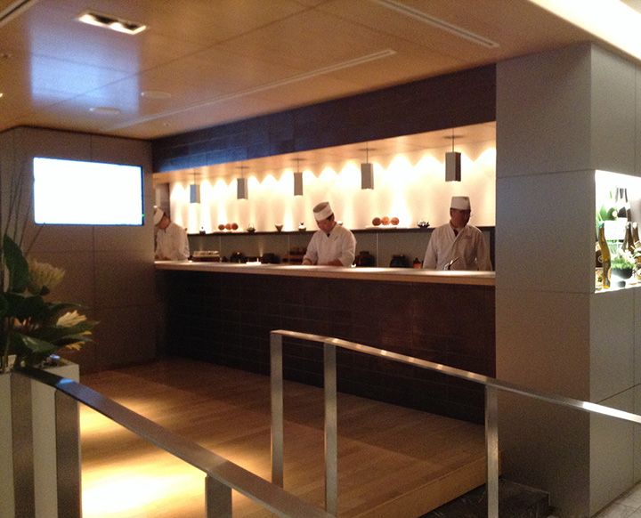 ANA「ANA LOUNGE(国際線)」で実施されている「シェフサービス」