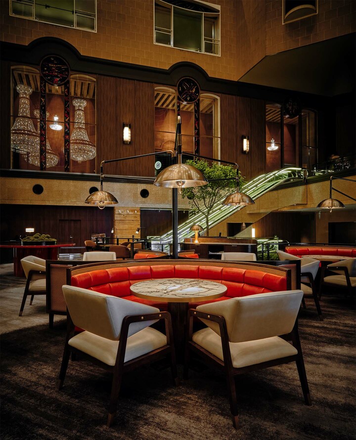 「ハイアットリージェンシー東京」リニューアル後ホテルのロビー空間に誕生した「Nineteen Eighty Lounge & Bar」