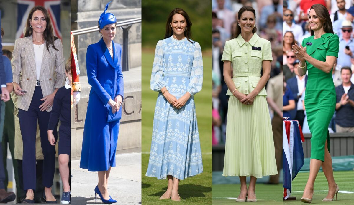 キャサリン皇太子妃・7月の装いをプレイバック【海外スナップ