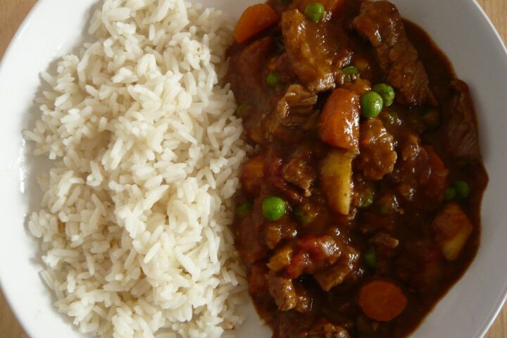 WordRidden / Japanese beef curry and rice（from Flickr, CC BY 2.0）