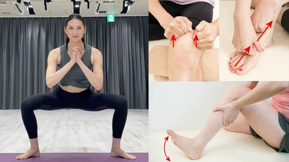 太もも、ふくらはぎから膝まわりまで…まるっとわかる！ 脚を細くする