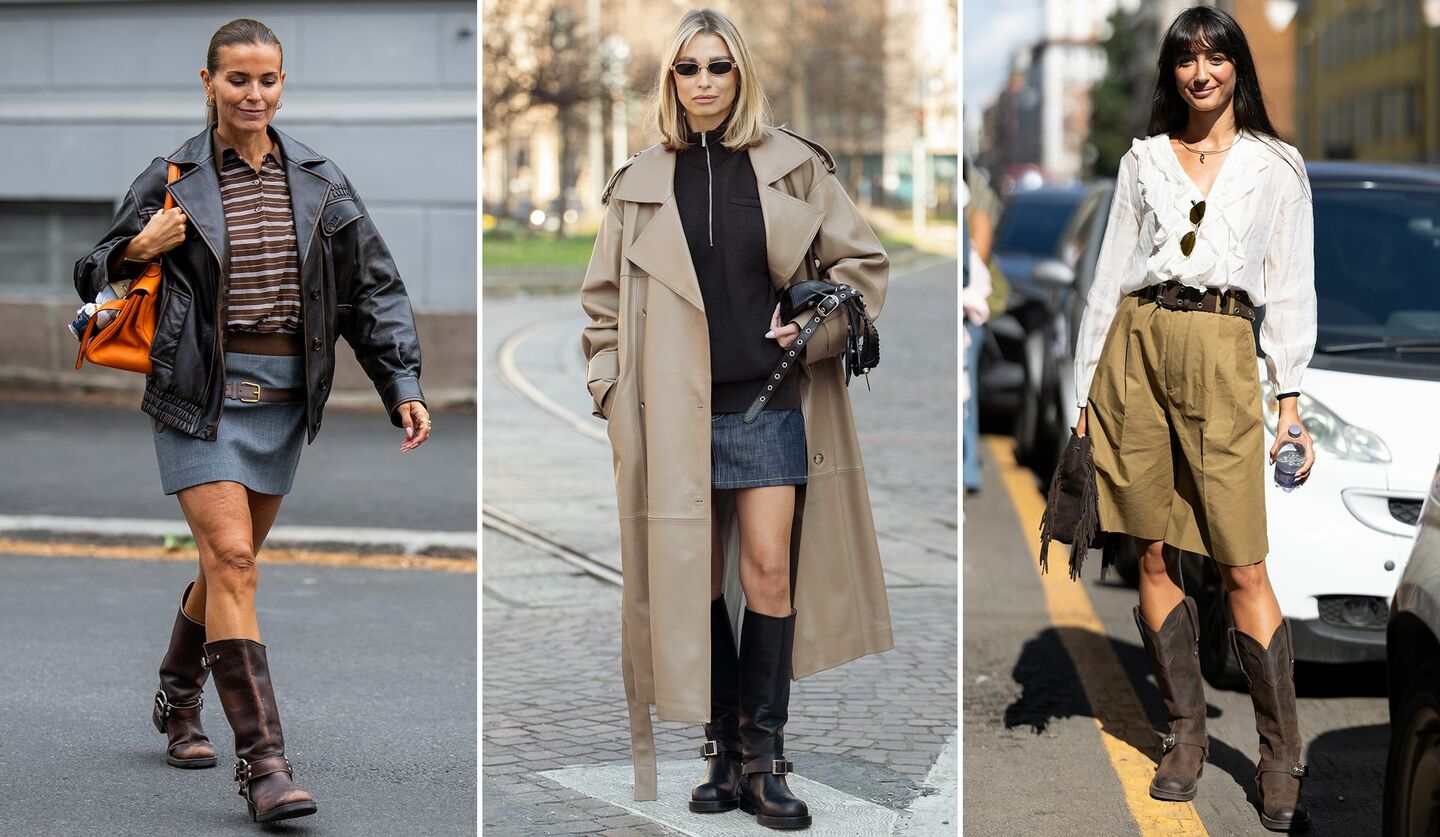 バイカーブーツを愛用していたジャンカ・ポリアーニ、ミラノにいたファッショニスタ