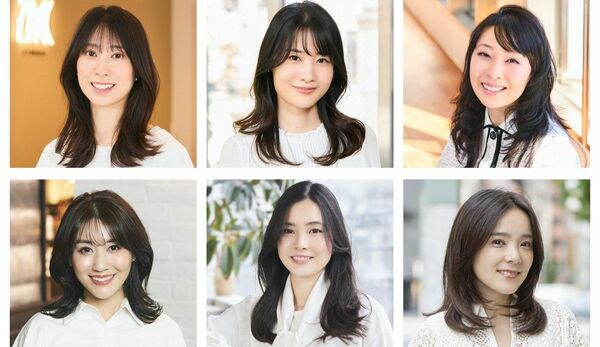 40代「だからこそ」似合う、好印象な黒髪セミロング【実例12】