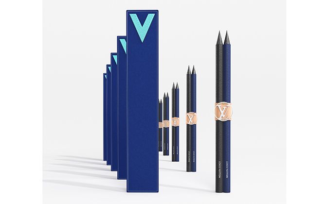 クレヨン・アンリ[鉛筆]各￥20,000、マルク・パージュ ジャン ポール[しおり]各￥14,000（すべて税別）クレヨン・アンリ[鉛筆]各￥20,000、マルク・パージュ ジャン ポール[しおり]各￥14,000（すべて税別）