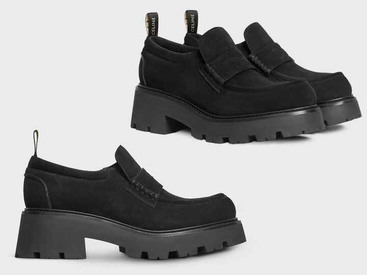 「セリーヌ」のローファー『トリオンフ』