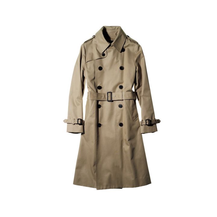 コート［素材：綿65％、ポリエステル35％、着丈：100cm］￥75,000（ボウルズ〈ハイク〉）　[Precious2018年10月号79ページ] 