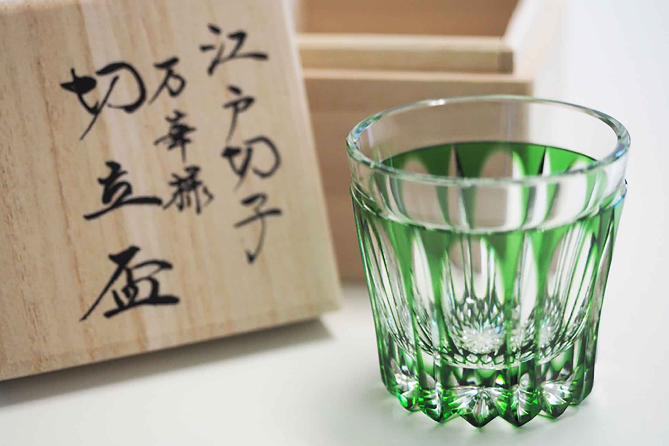 海外へのお土産として喜ばれる江戸切子 ¥16,200 ※税込