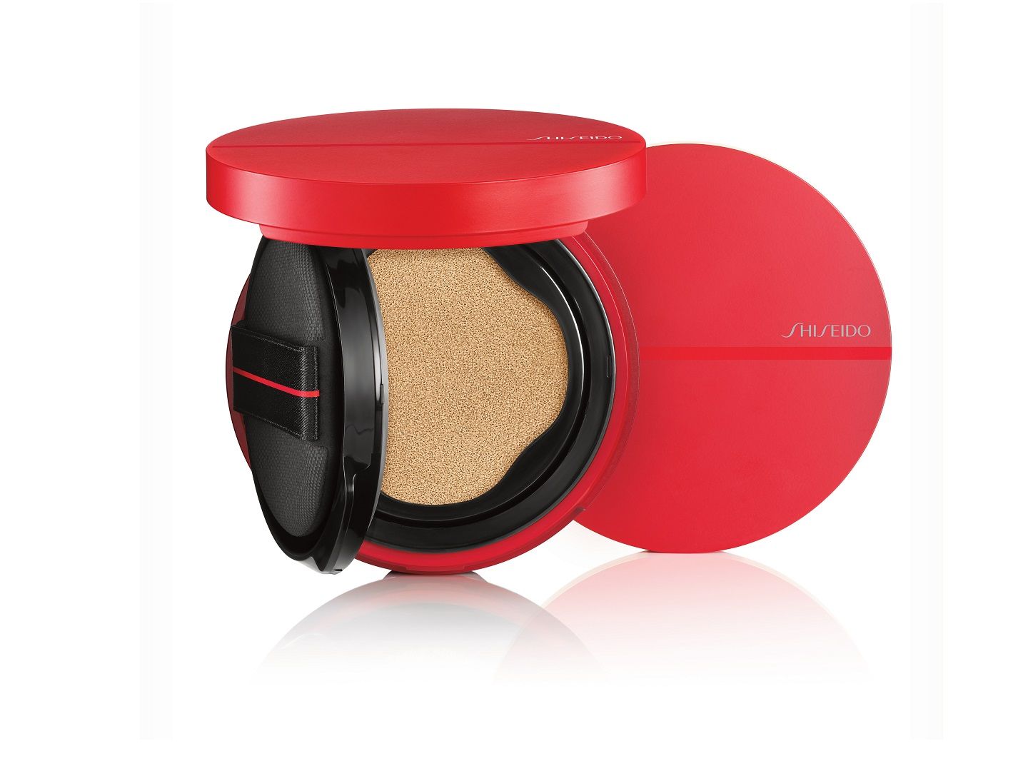 SHISEIDO シンクロスキン グロー クッションコンパクト(レフィル)SPF23・PA++ 全6色 各13g ¥4,500、同 ケース ¥1,200
