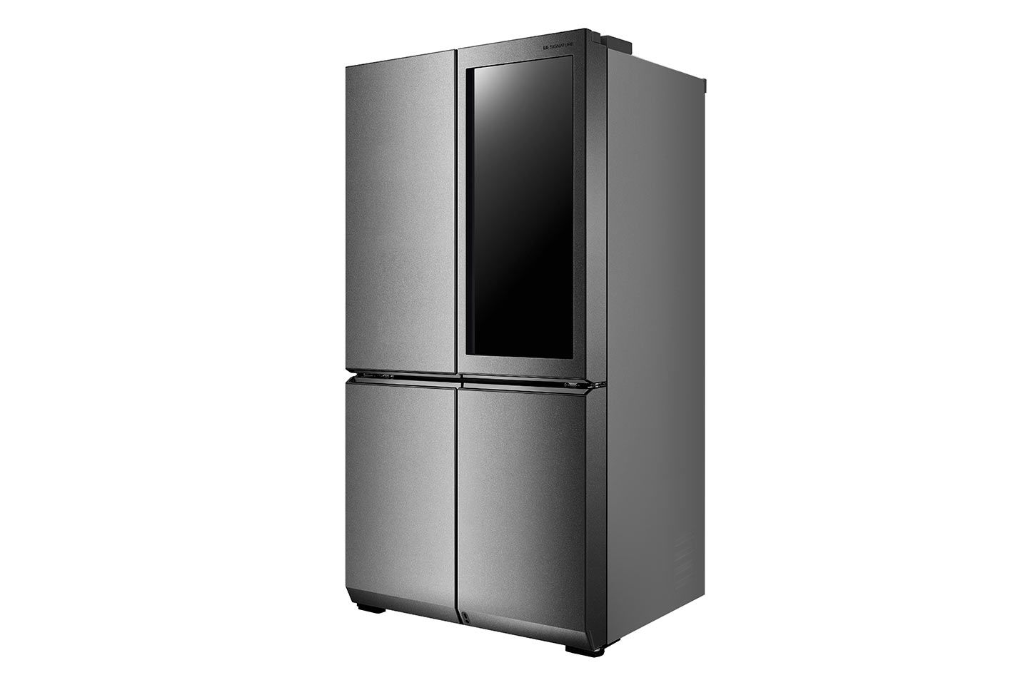 ガラス扉があしらわれた「LG SIGNATURE / InstaView Door-in-Door冷蔵庫」