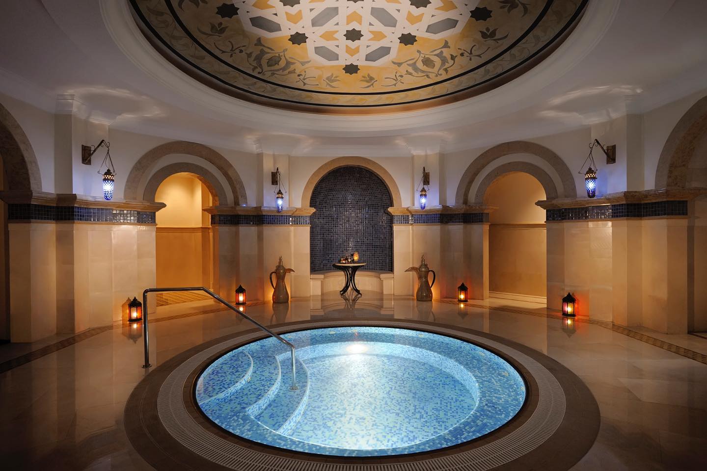 th_4- One&Only_RoyalMirage_Wellness_Spa_Oriental Hammam_RelaxingPool