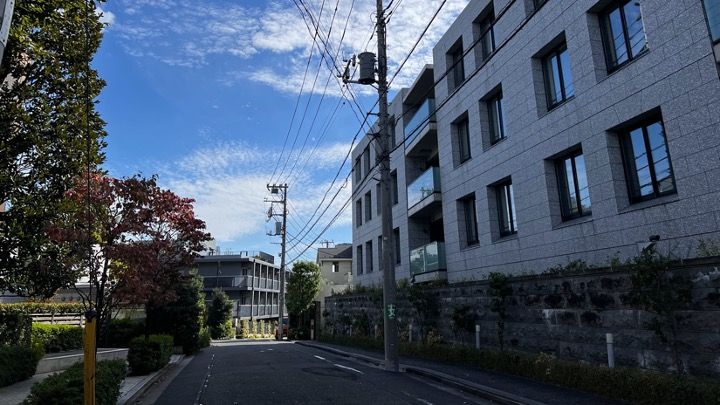 神山町の街並み写真