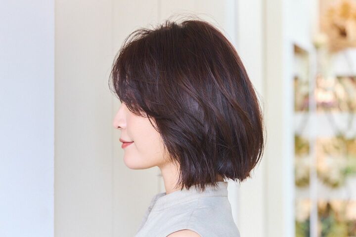 40代 髪型_2,ボブ_2