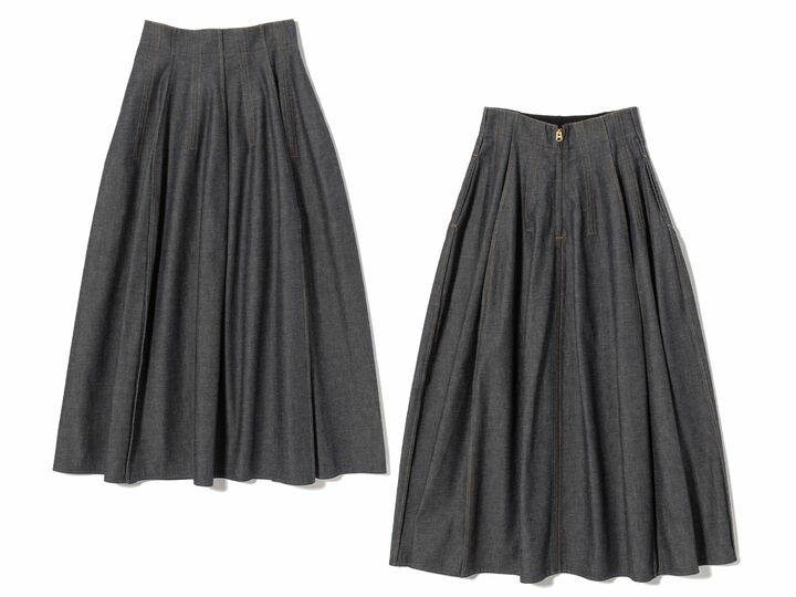 「ブラミンク」のデニムスカート