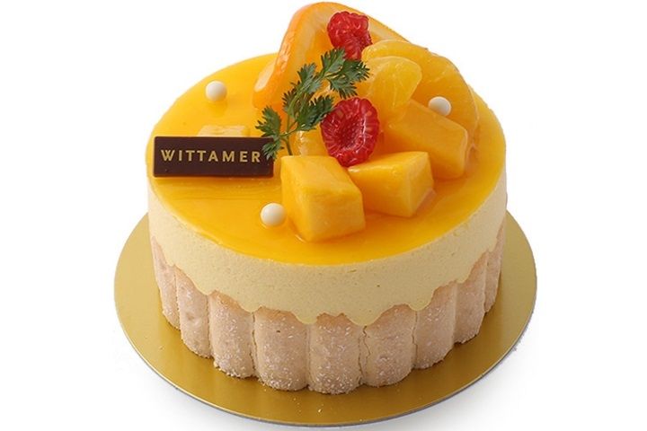 マンゴー・エテ・フロマージュ(直径約10,5cm)¥2,700「ヴィタメール」大丸東京1F ※季節限定品