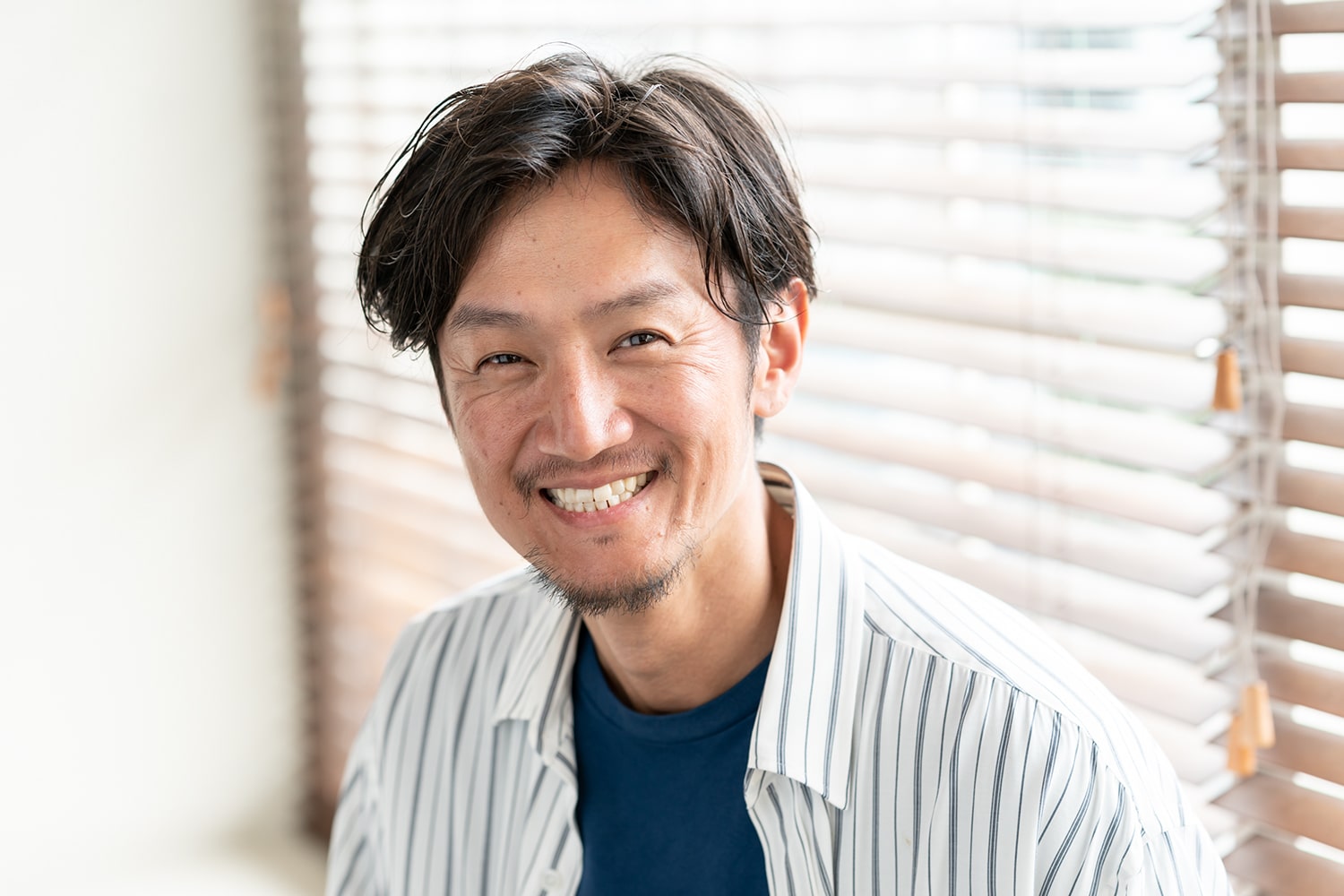 RamieGINZA代表・加藤貴大さん。筋トレが日課だという加藤さん。「趣味がゴルフなので、基礎体力をつけるために筋トレをしています。週2くらいのペースですが体力がつくまで続けたいですね」