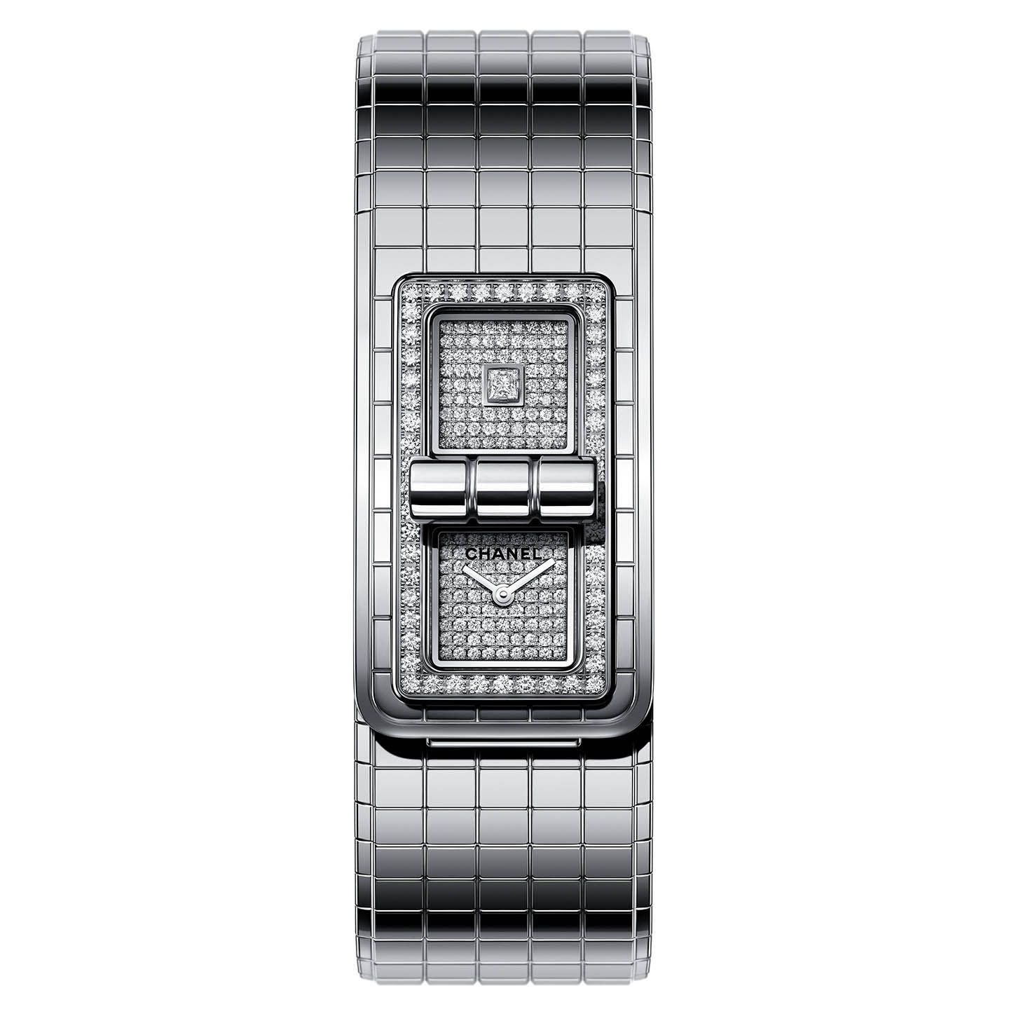 時計「コード ココ」¥1,662,500【ステンレススティール、ダイヤモンド】©CHANEL